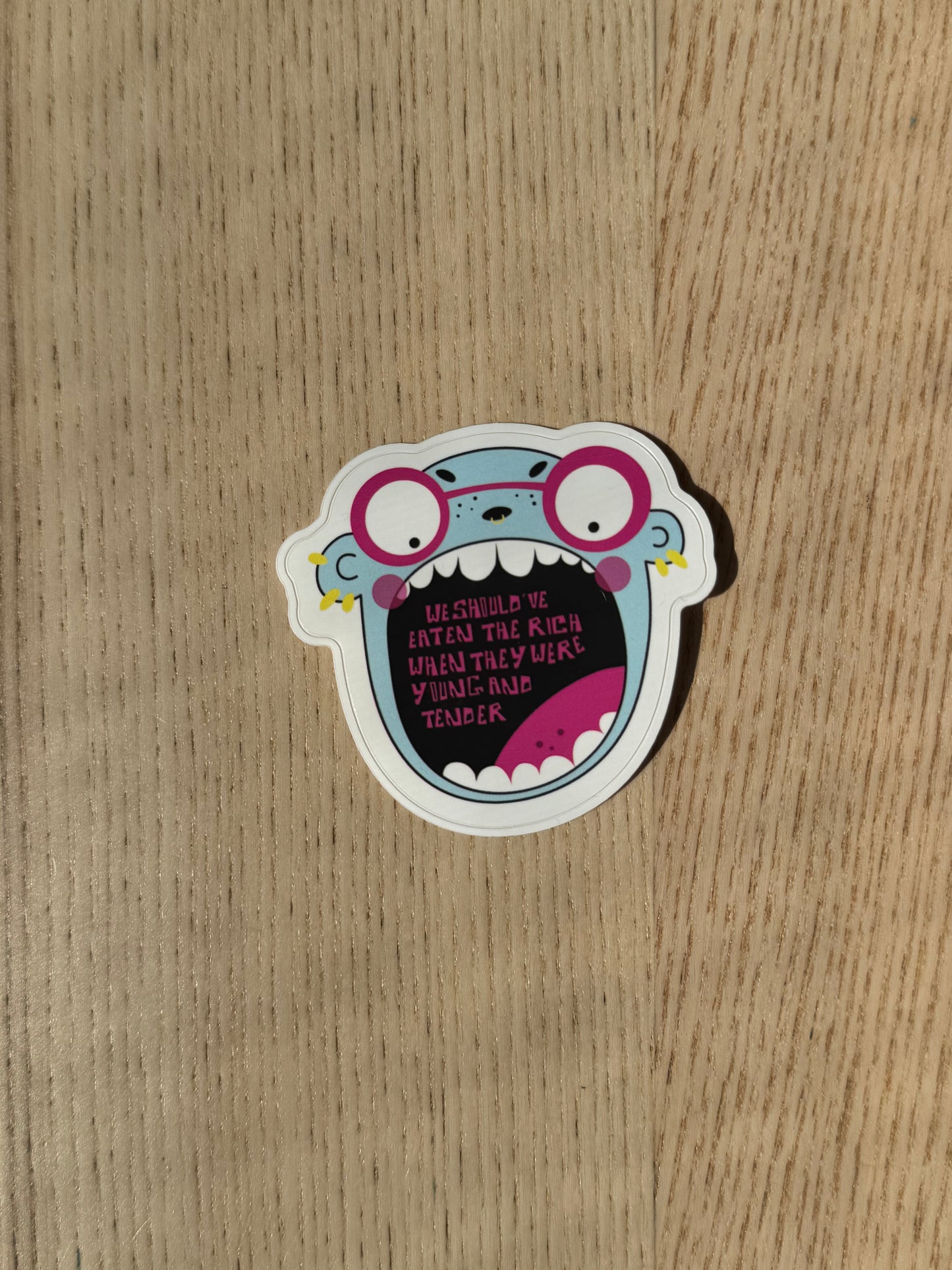 Eat the Rich Stickers