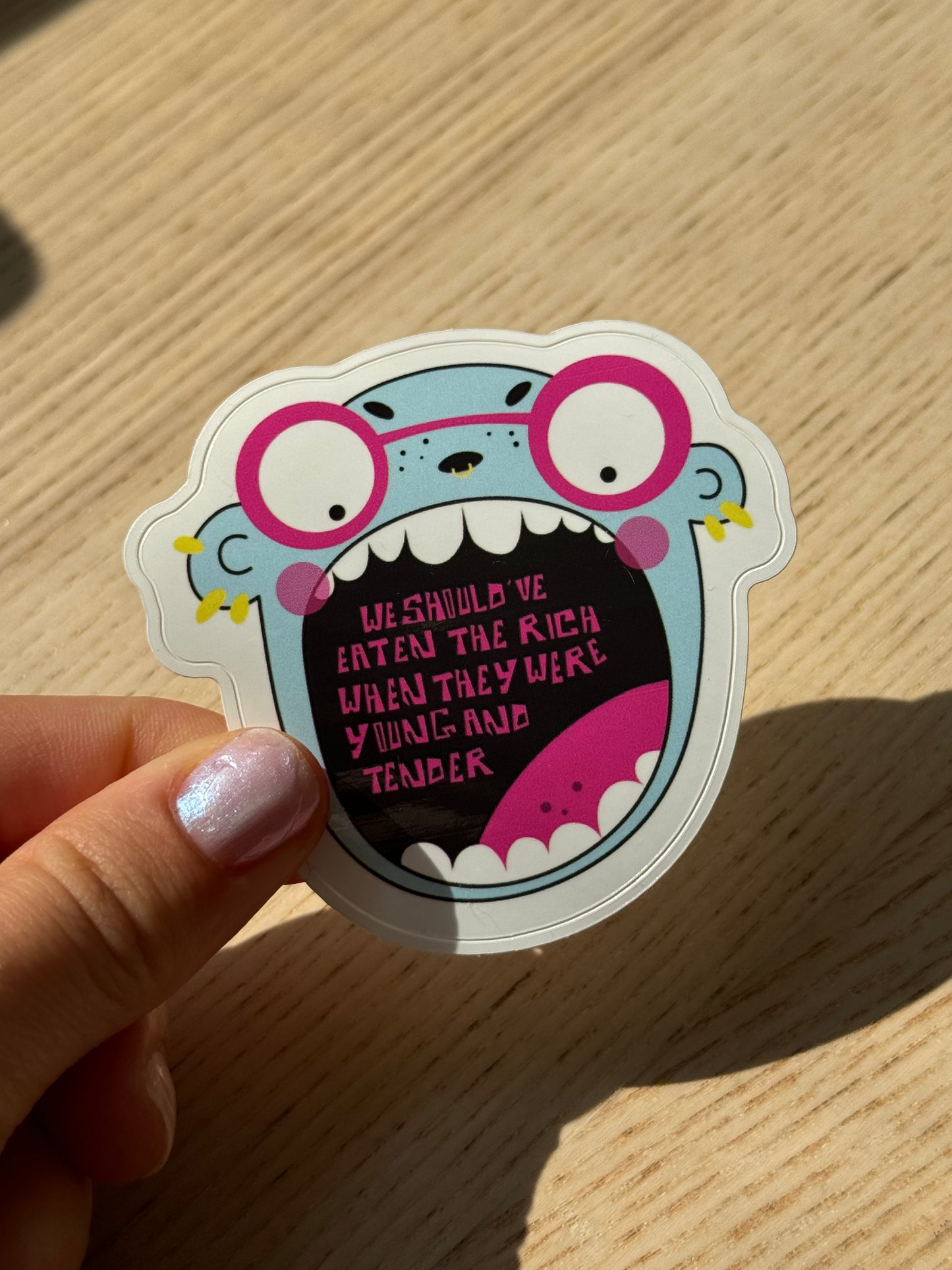 Eat the Rich Stickers