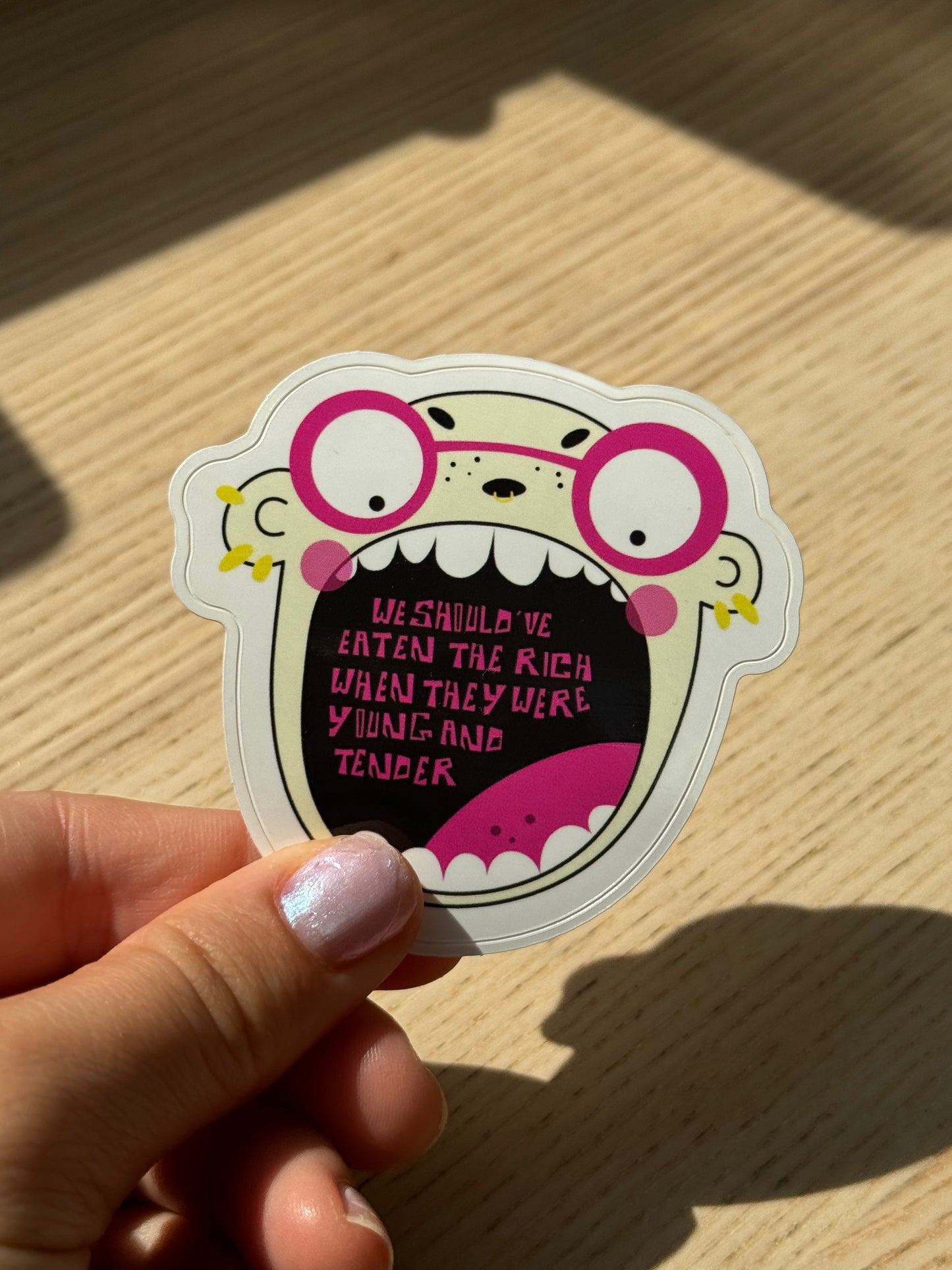 Eat the Rich Stickers