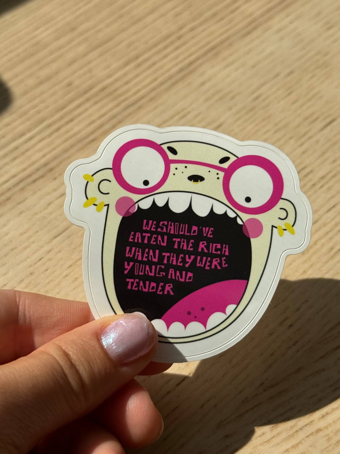 Eat the Rich Stickers
