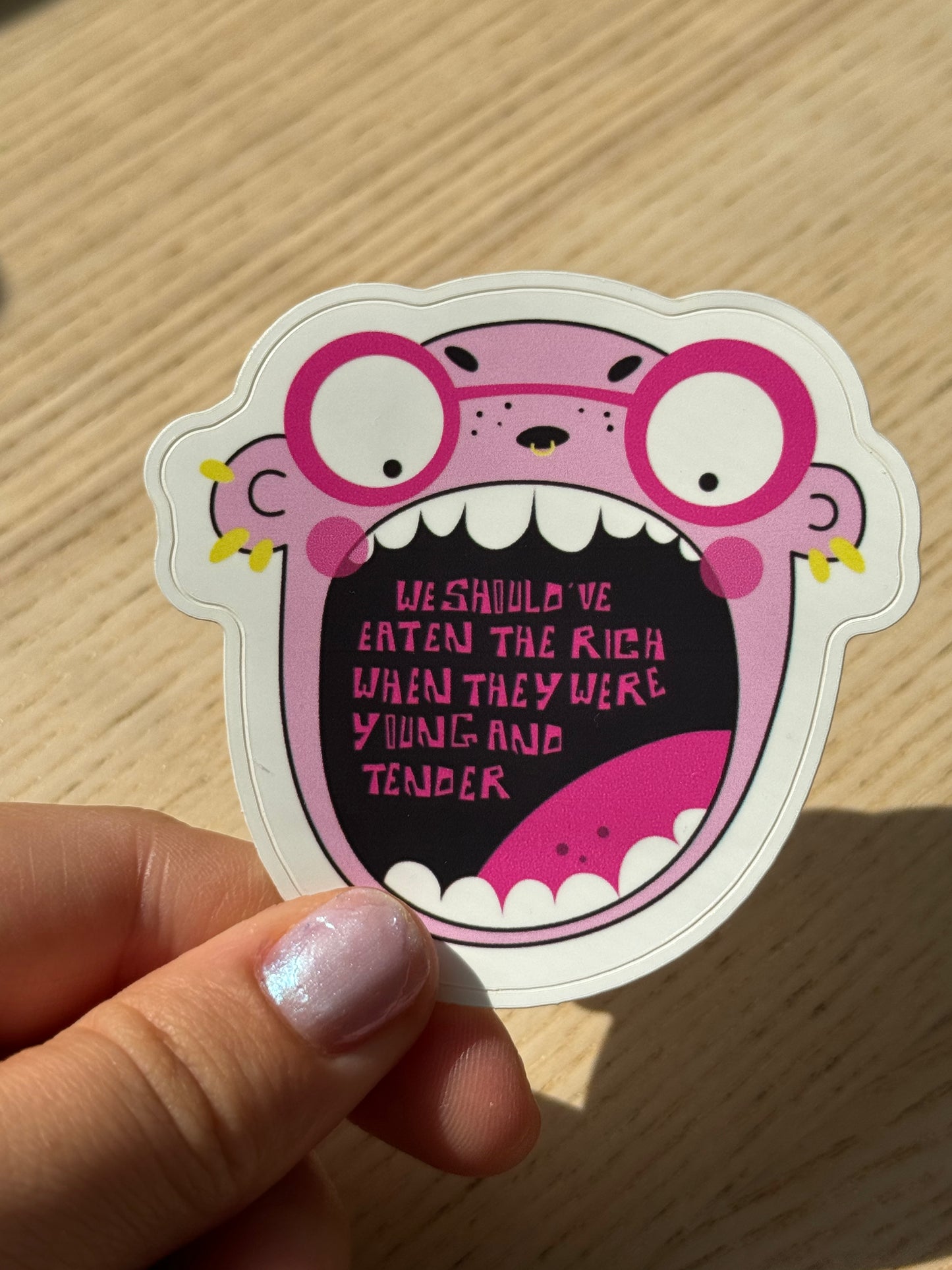 Eat the Rich Stickers