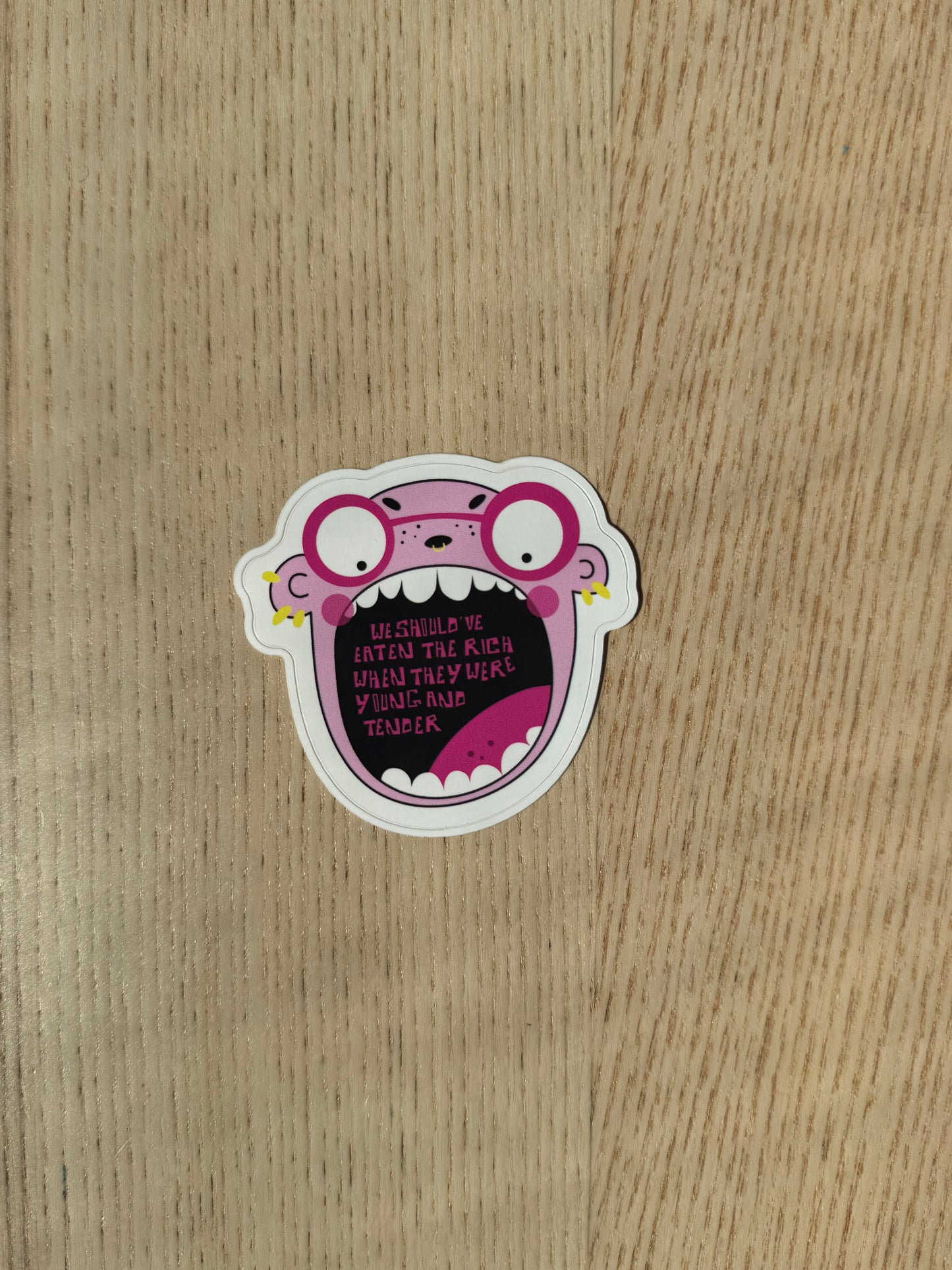 Eat the Rich Stickers