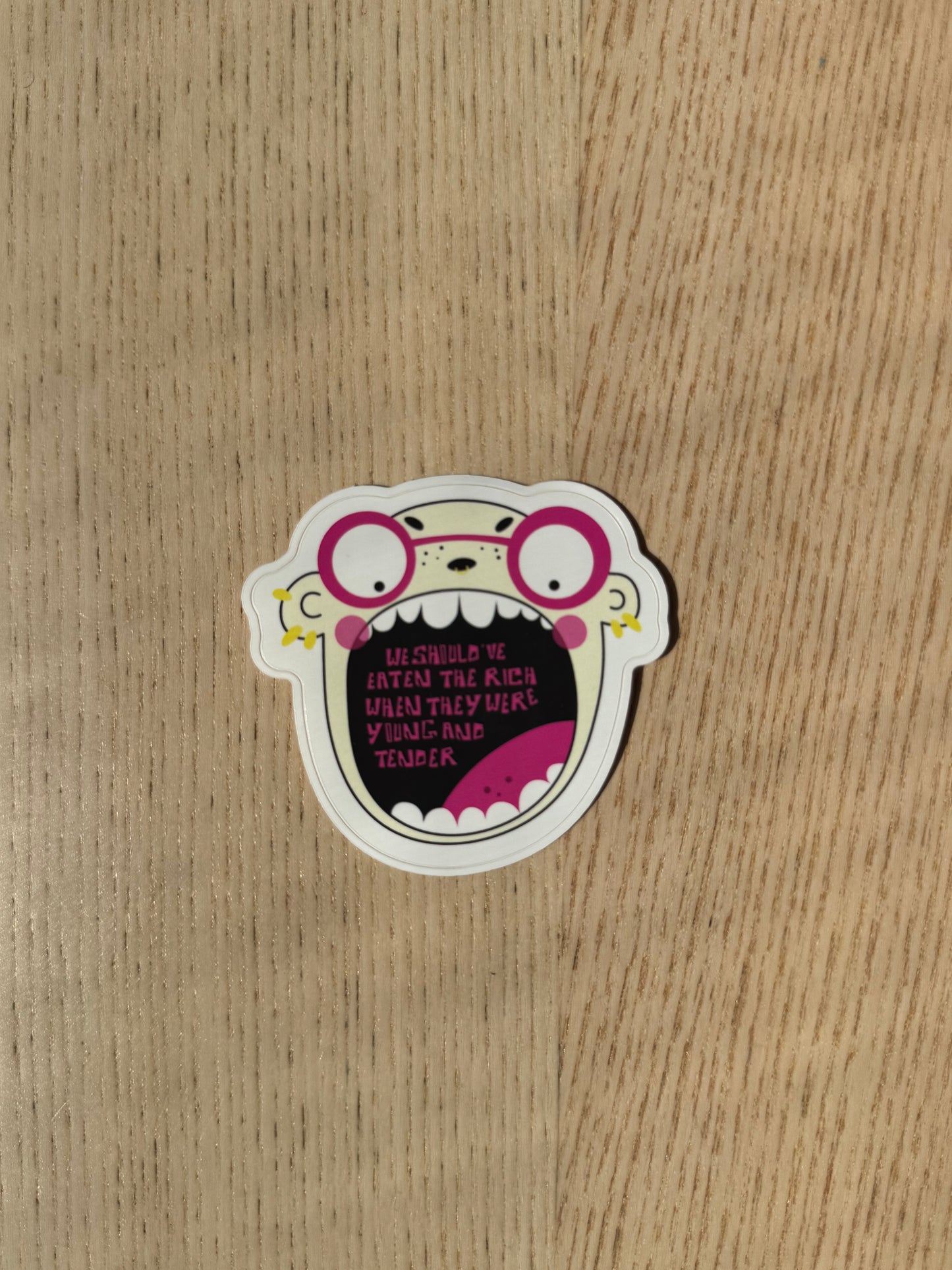 Eat the Rich Stickers
